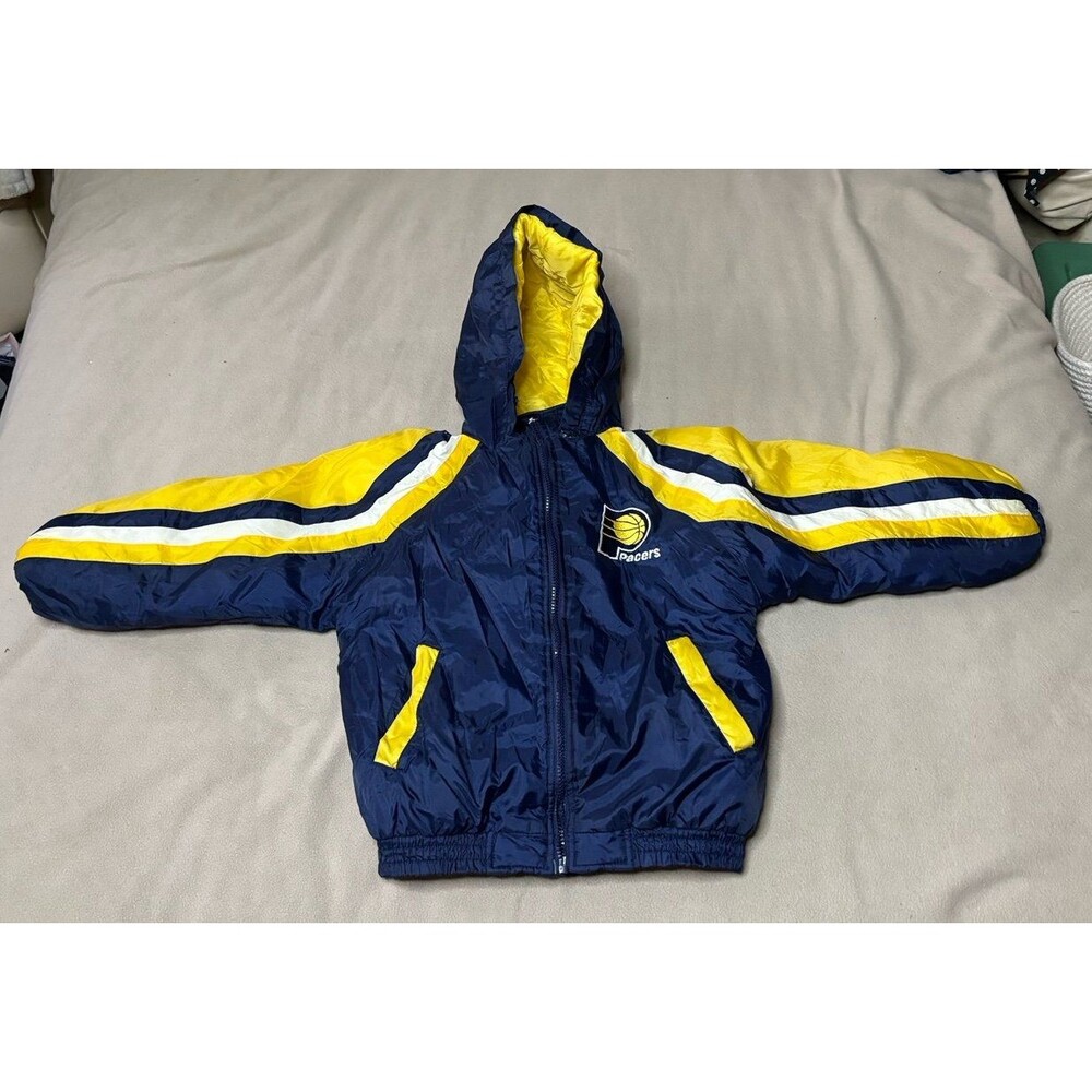 Vintage NBA Jump Ball Club Mighty-Mac Indiana Pacers Youth jacket Size 8